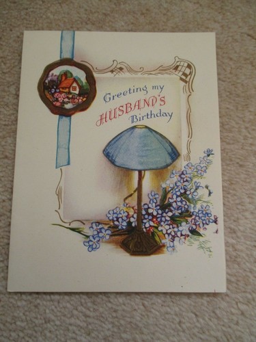 Used vintage birthday card - ,