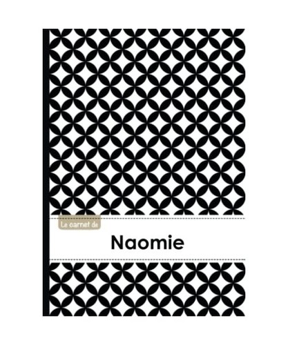 Carnet naomie lignes 96p - naomie, lignes,96p,a5